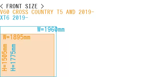 #V60 CROSS COUNTRY T5 AWD 2019- + XT6 2019-